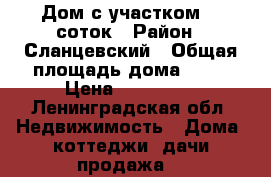 Дом с участком 20 соток › Район ­ Сланцевский › Общая площадь дома ­ 24 › Цена ­ 270 000 - Ленинградская обл. Недвижимость » Дома, коттеджи, дачи продажа   